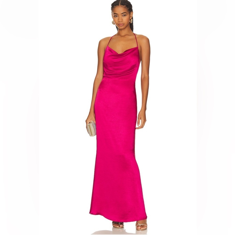 NEW Elliatt x Revolve Status Dress in Crimson Red size Small